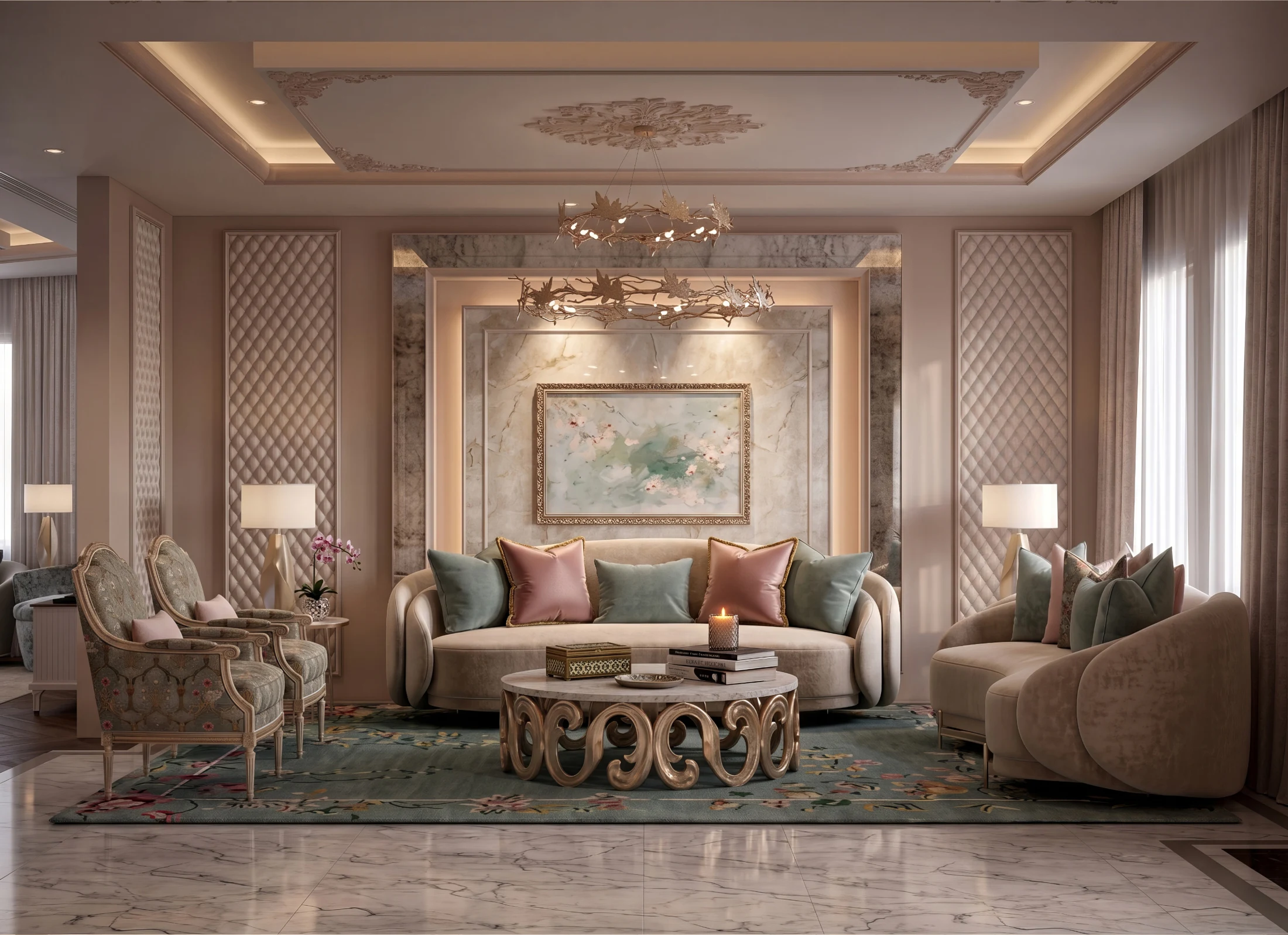 Architectural visualization by Waseem Dabbas