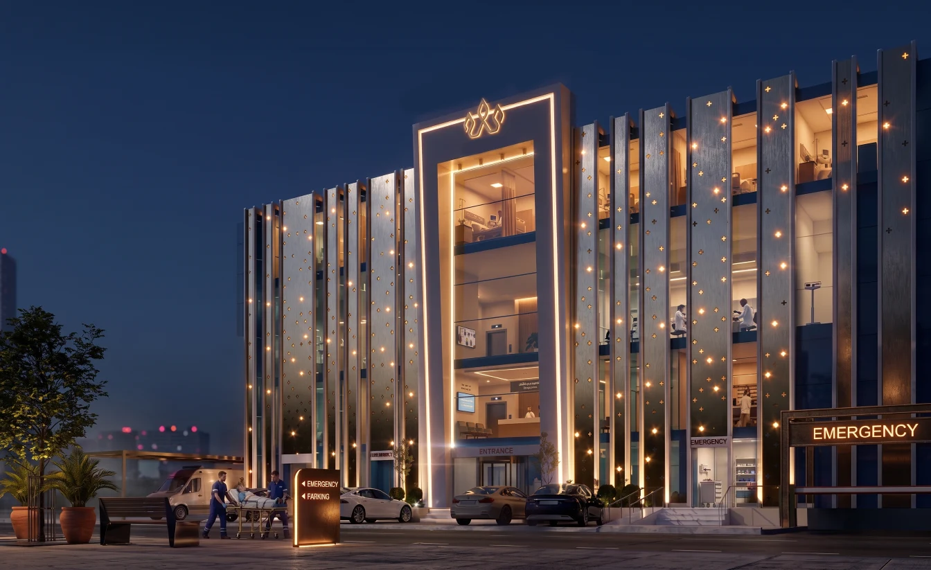 Architectural visualization by Waseem Dabbas