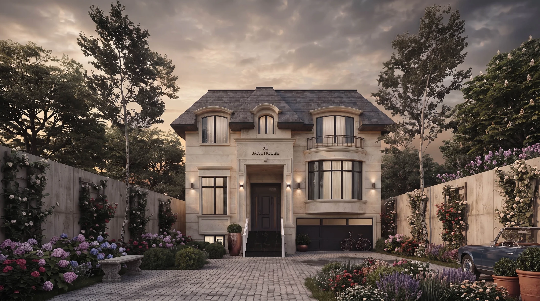 Architectural visualization by Waseem Dabbas