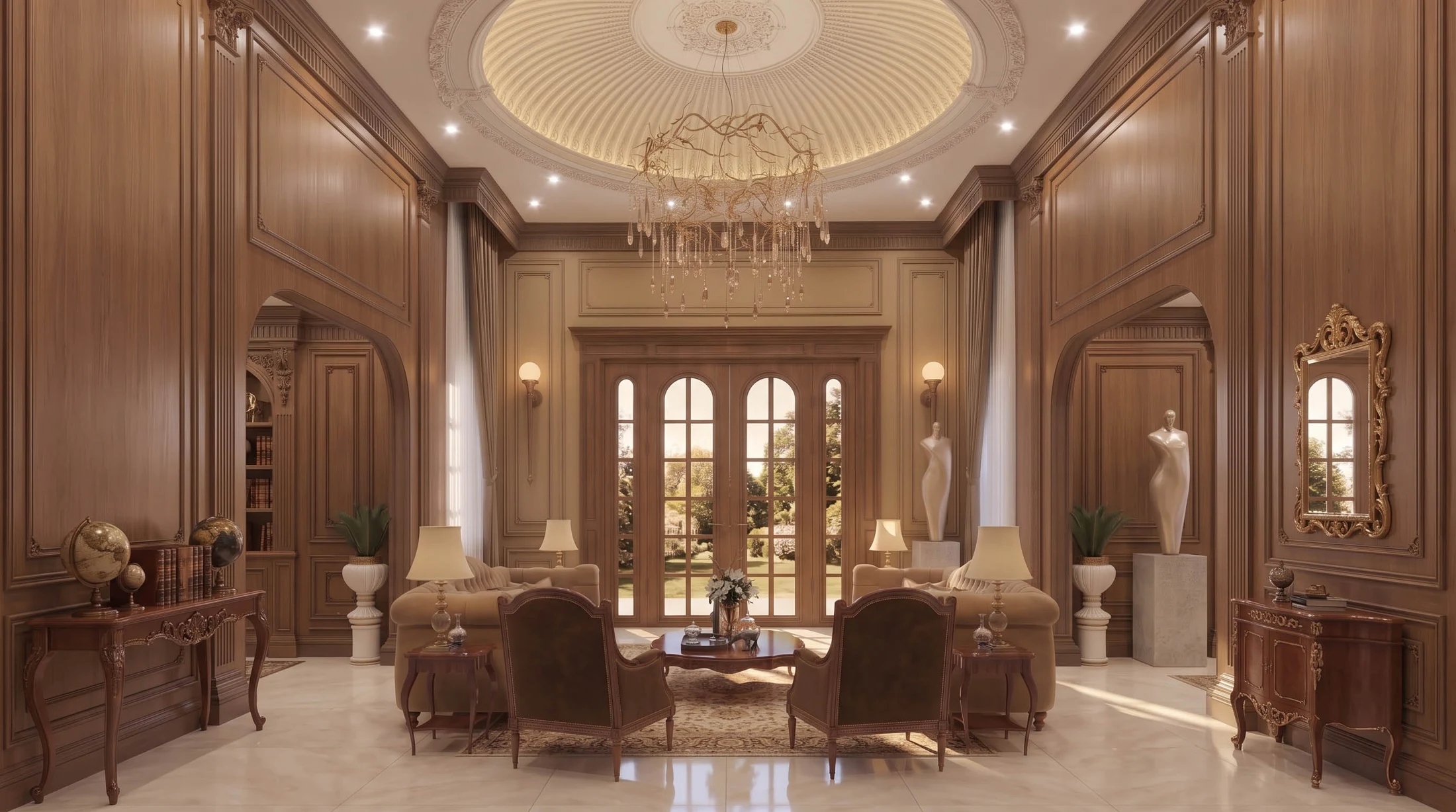 Architectural visualization by Waseem Dabbas