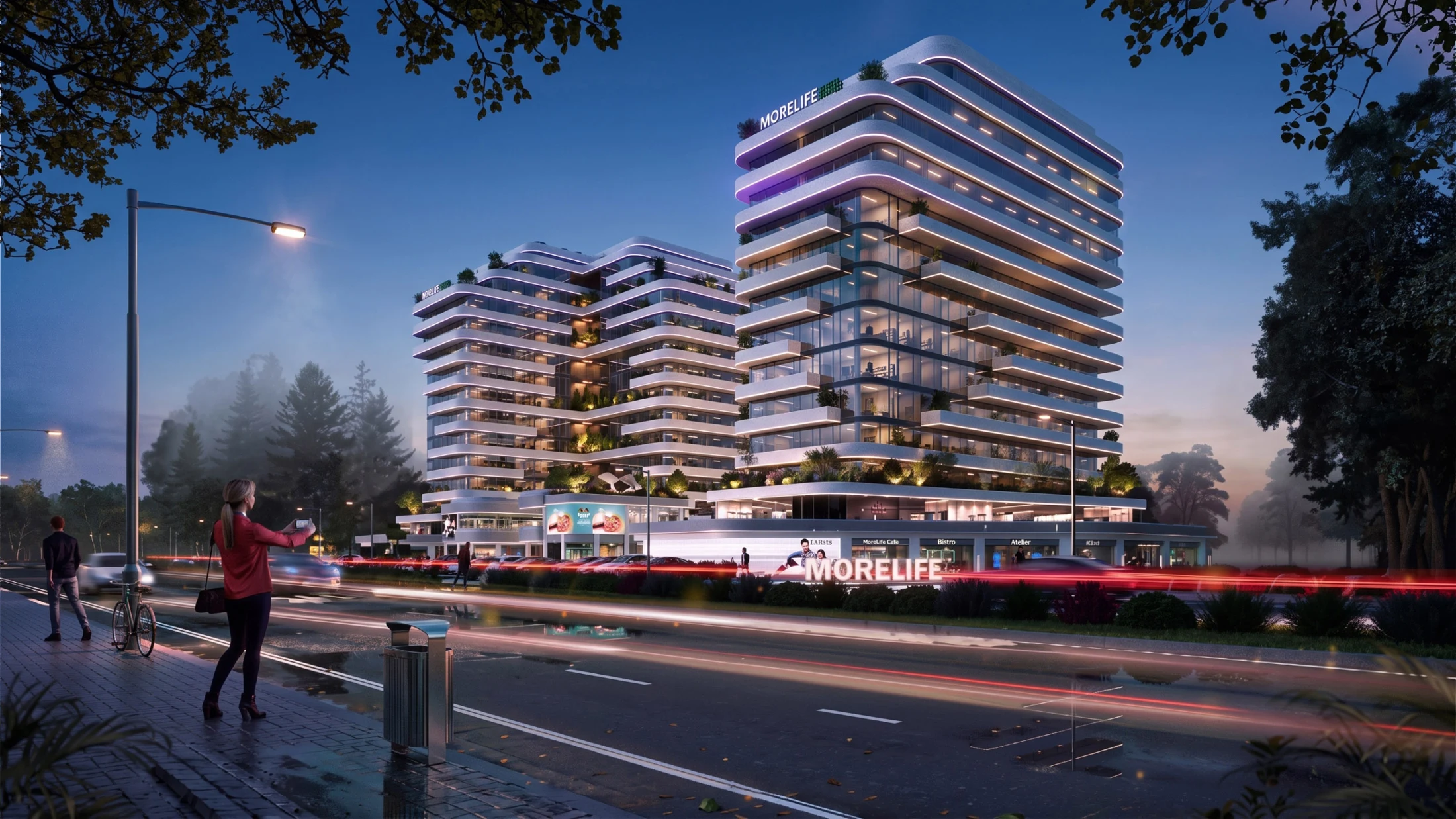 Architectural visualization by Waseem Dabbas
