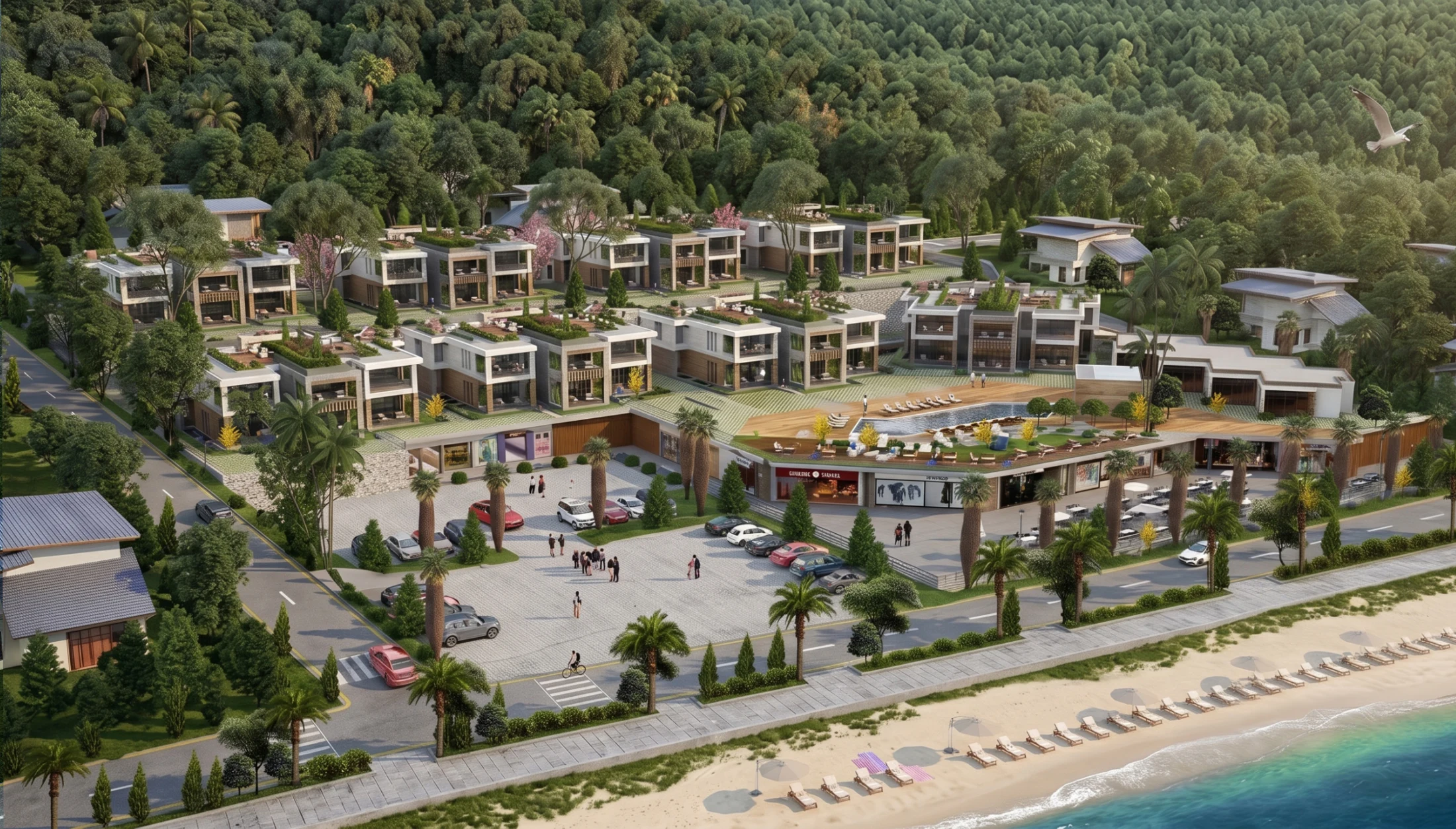 Architectural visualization by Waseem Dabbas
